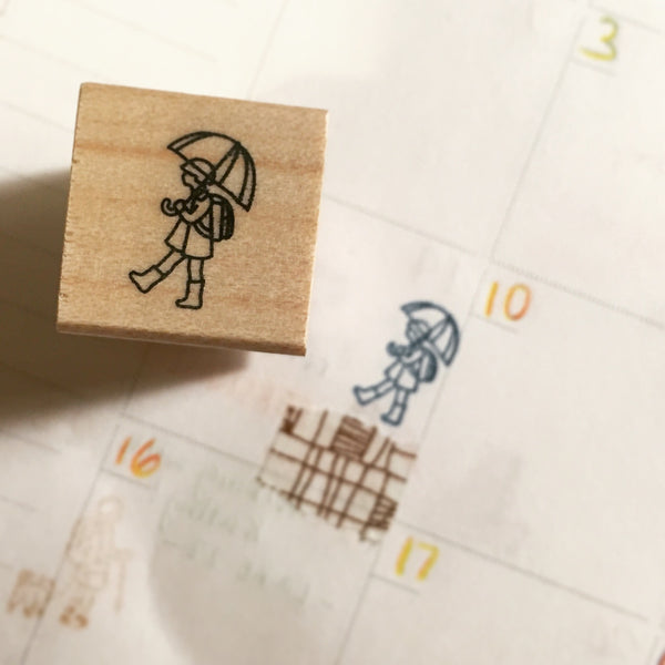 Plain Daily Life Stamp Collection | 直物 本日印章