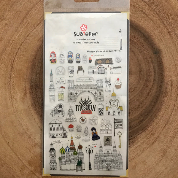 Suatelier Sonia Stickers City Series | Suatelier Sonia貼紙 城市系列