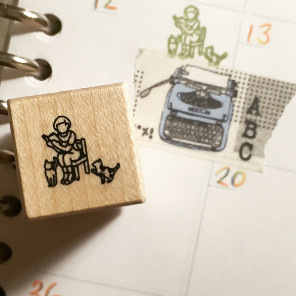 Plain Daily Life Stamp Collection | 直物 本日印章