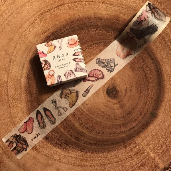 Card Lover Masking Tape Daily Look Series | 信的戀人和紙膠帶 日常穿搭系列