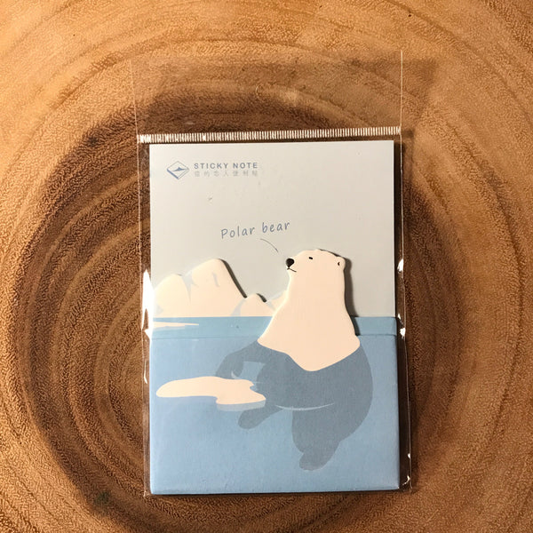Card Lover Sticky Notes Polar Bear Series | 信的戀人便利貼 北極熊系列