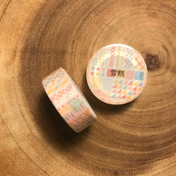 Picnic Tablle Washi Tape Season Blessing Collection | 野餐桌紙膠帶 四季小福系列