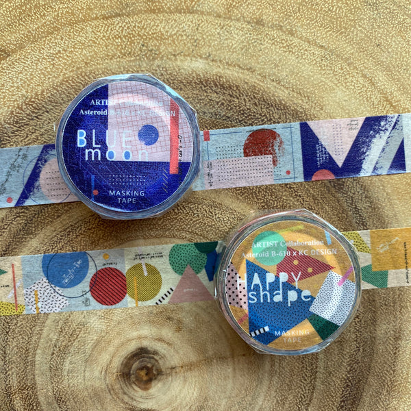 Asteroid B-610 Washi Tape, Practice of Colours Series | 小行星B610紙膠帶 顏色色彩練習所系列