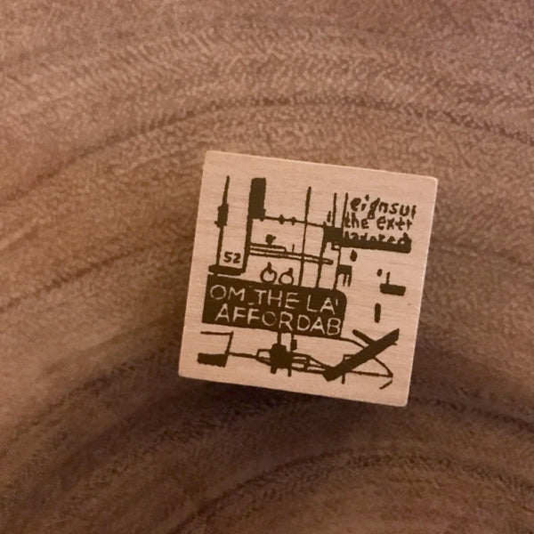 Chamil Garden Wood Stamp Vol. 2 Cafe | 小徑文化 x 夏米花園 原創木質印章第二彈 咖啡館