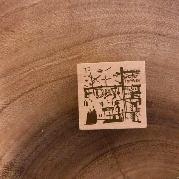 Chamil Garden Wood Stamp Vol. 2 Cafe | 小徑文化 x 夏米花園 原創木質印章第二彈 咖啡館