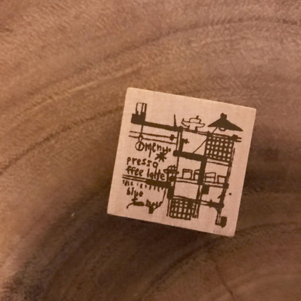 Chamil Garden Wood Stamp Vol. 2 Cafe | 小徑文化 x 夏米花園 原創木質印章第二彈 咖啡館
