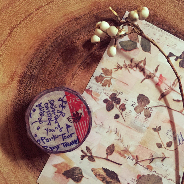 小徑文化 x 夏米花園 常規系列 (第1彈﹣第5彈) | Chamil Garden Washi Tapes  (Vol.1 - Vol.5)