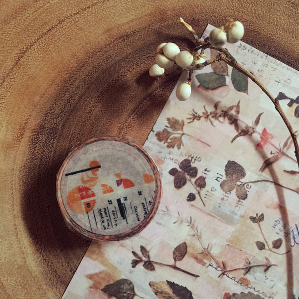 小徑文化 x 夏米花園 常規系列 (第1彈﹣第5彈) | Chamil Garden Washi Tapes  (Vol.1 - Vol.5)