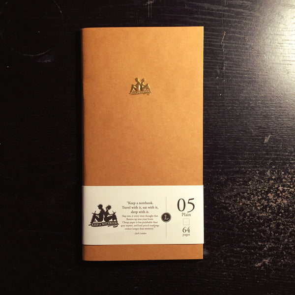 寫筆記 A5 Slim 空白筆記 05 | Keep A Notebook A5 Slim Plain Insert 05