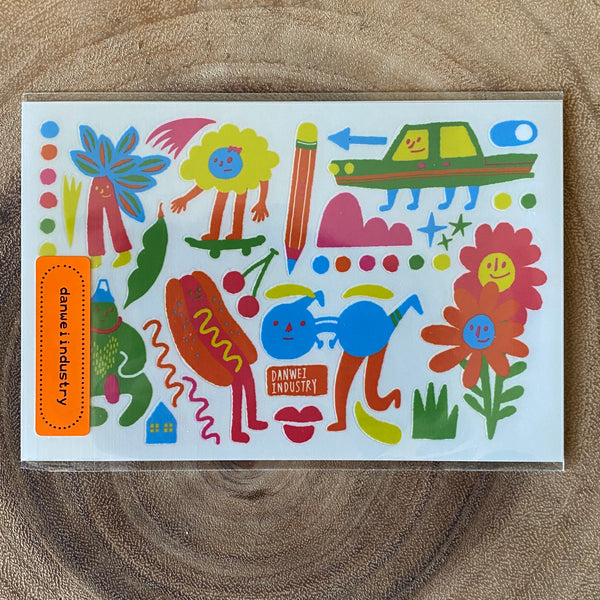 Dan Wei Industry Print-On Transfer Sticker | 東維工業轉印貼紙