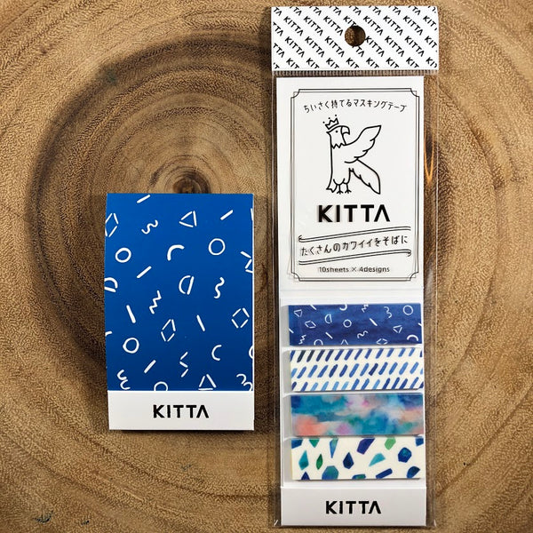 King Jim KITTA Washi Strips, Pattern | 錦宮 KITTA和紙標籤貼紙 圖樣系列