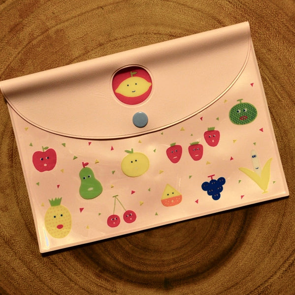 AIUEO 水果派對資料夾 | AIUEO Fruit Party File Case