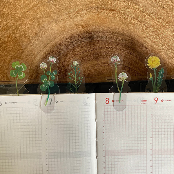 Green Flash Koniwa Transparent Index Clip | Green Flash文房具 小庭手帳索引夾