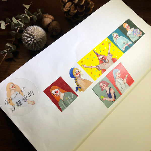 La Dolce Vita Washi Tape, Dearest| 甜蜜生活紙膠帶, 致親愛的