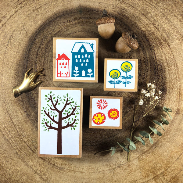 Kodomo no Kao Hokuou Stamp | 小孩北歐印章