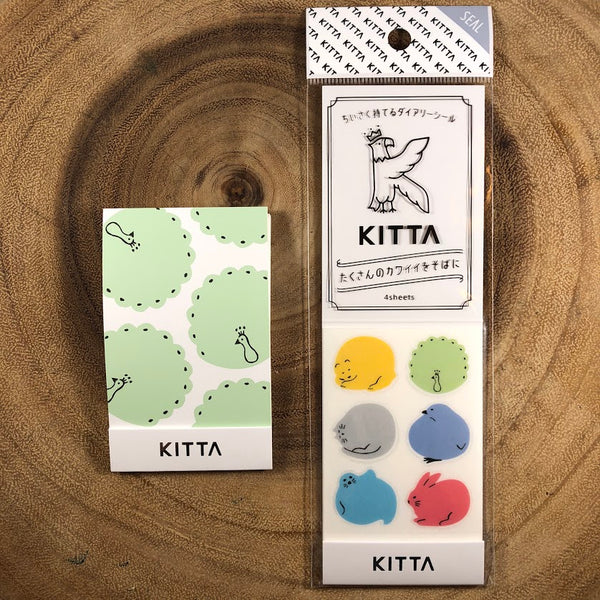 King Jim KITTA Sticker, Seal | 錦宮 KITTA貼紙 封印系列