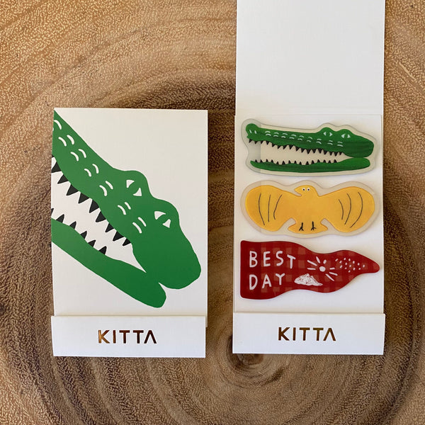 King Jim KITTA Clear Sticker | 錦宮 KITTA透明標籤貼紙