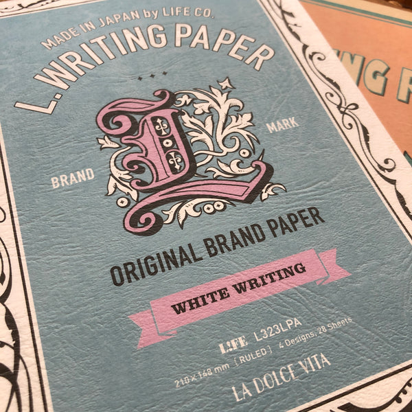 La Dolce Vita LiFE L Writing Paper, My Darling, 2019 SKM Exhibition Limited  | 小徑文化 x 甜蜜生活 LiFE聯名L便箋 2019新光展限定