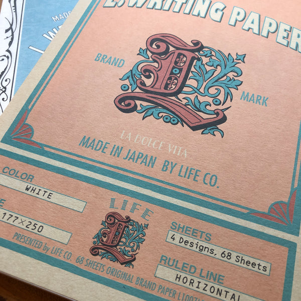 La Dolce Vita LiFE L Writing Paper, My Heart, 2019 SKM Exhibition Limited  | 小徑文化 x 甜蜜生活 LiFE聯名L便箋 2019新光展限定