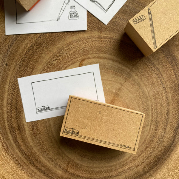 +Lab Stamp, Stationery Series | 山櫻紙品 文具系列印章