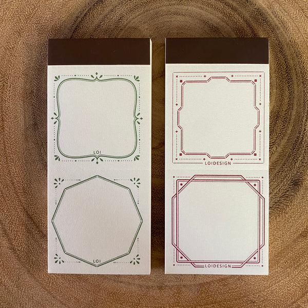 Loidesign Memo Pad, Frame | 樂意便簽本