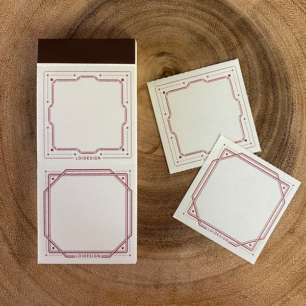 Loidesign Memo Pad, Frame | 樂意便簽本