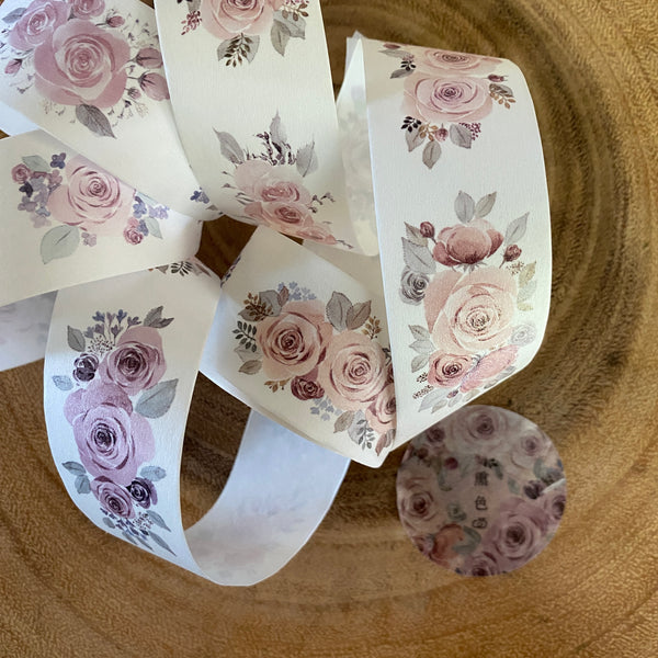 Loidesign Washi Tape, Roses | 樂意紙膠帶, 玫瑰