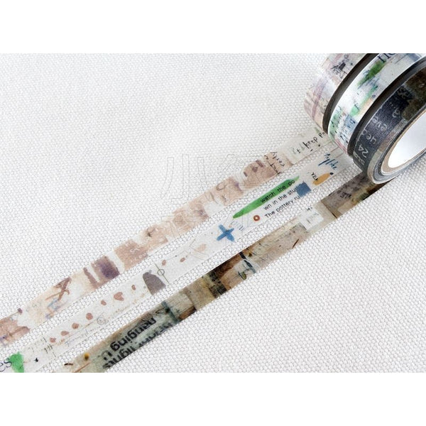 Chamil Garden Washi Tape Colors of Seasons | 小徑文化 x 夏米花園 季色