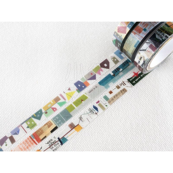 Chamil Garden Washi Tape Colors of Seasons | 小徑文化 x 夏米花園 季色