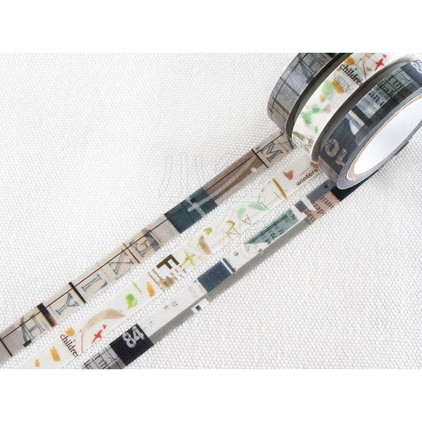 Chamil Garden Washi Tape Colors of Seasons | 小徑文化 x 夏米花園 季色