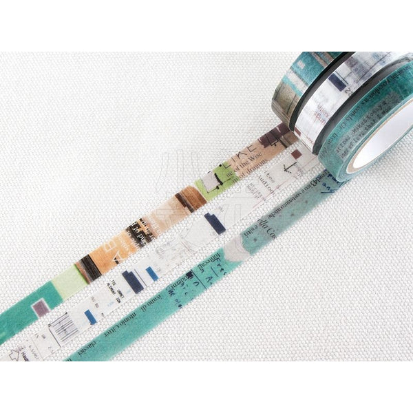 Chamil Garden Washi Tape Colors of Seasons | 小徑文化 x 夏米花園 季色