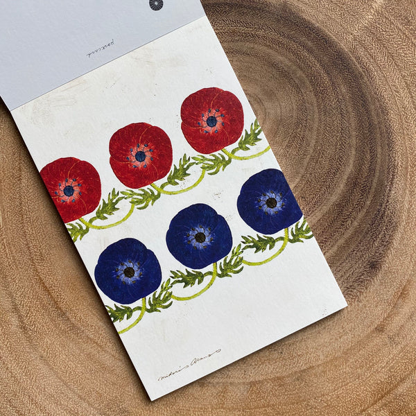 Midori Asano Postcard Book, Plants | 淺野綠明信片本