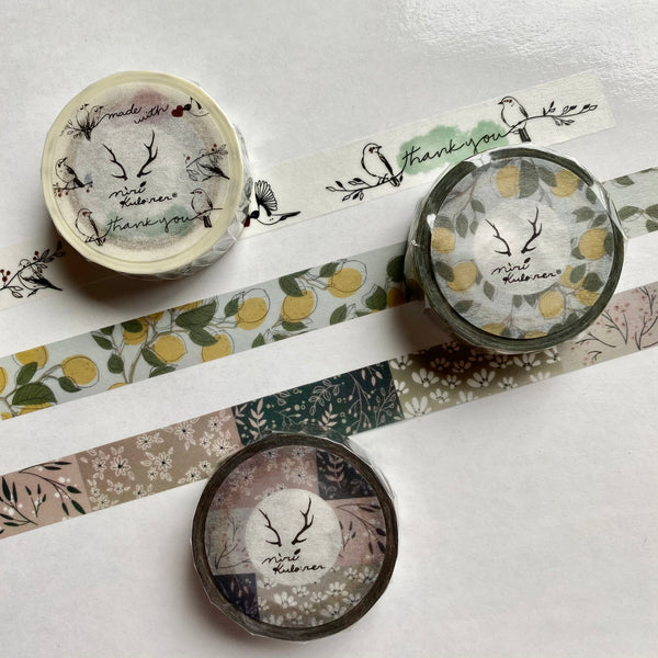 MiriKulo:rer Washi Tape, Spring | MiriKulo:rer 紙膠帶, 春