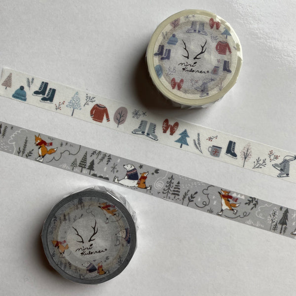 MiriKulo:rer Washi Tape, Winter | MiriKulo:rer 紙膠帶, 冬