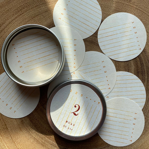 N01R Sticker Round Label | N01R 含背膠圓標籤