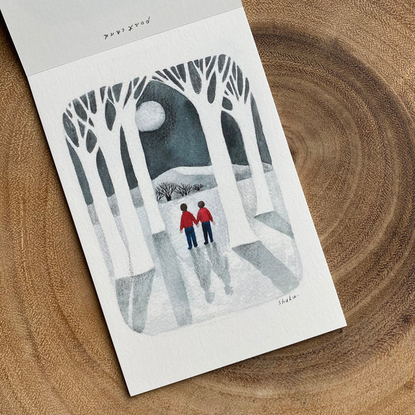 Nishi Shuku Postcard Book, Scene | 西淑明信片本