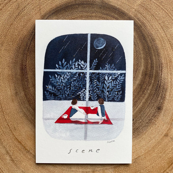 Nishi Shuku Postcard Book, Scene | 西淑明信片本
