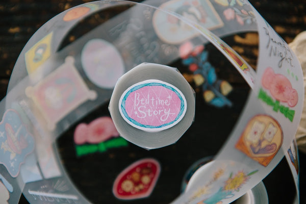 Ours PET Tape, Bedtime Story | 漢克 x 庫巴紙膠帶, 床邊故事
