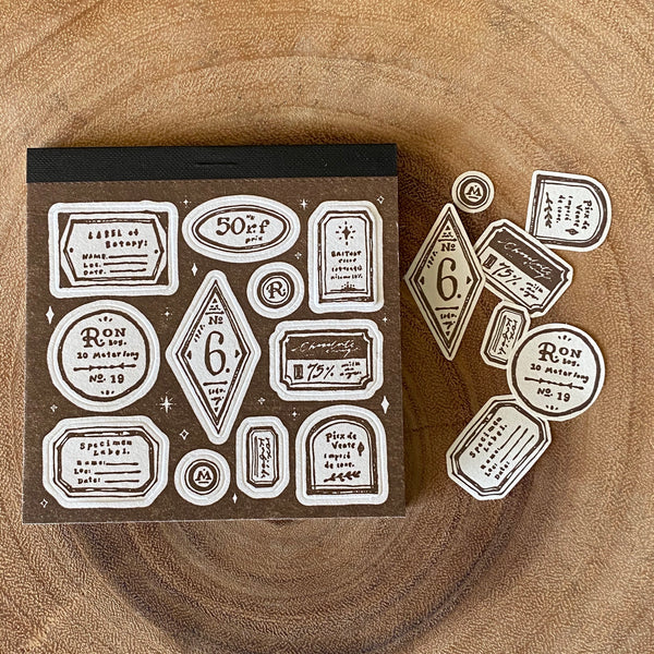 Ours Letterpress Label Book | 漢克 x 庫巴 活版便箋本