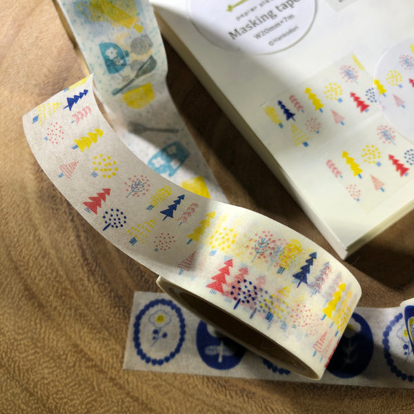 PAPIER PLATZ Washi Tape | PAPIER PLATZ聯名合作和紙膠帶