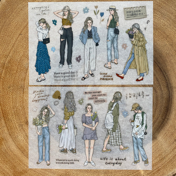 Pion Print-On Transfer Sticker, Soft | Pion 轉印貼紙, Soft