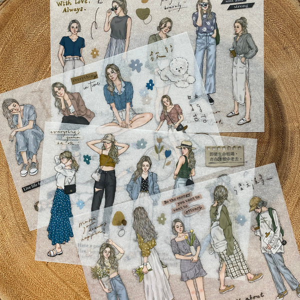 Pion Print-On Transfer Sticker, Soft | Pion 轉印貼紙, Soft