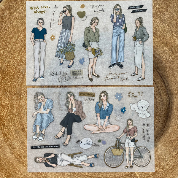 Pion Print-On Transfer Sticker, Soft | Pion 轉印貼紙, Soft