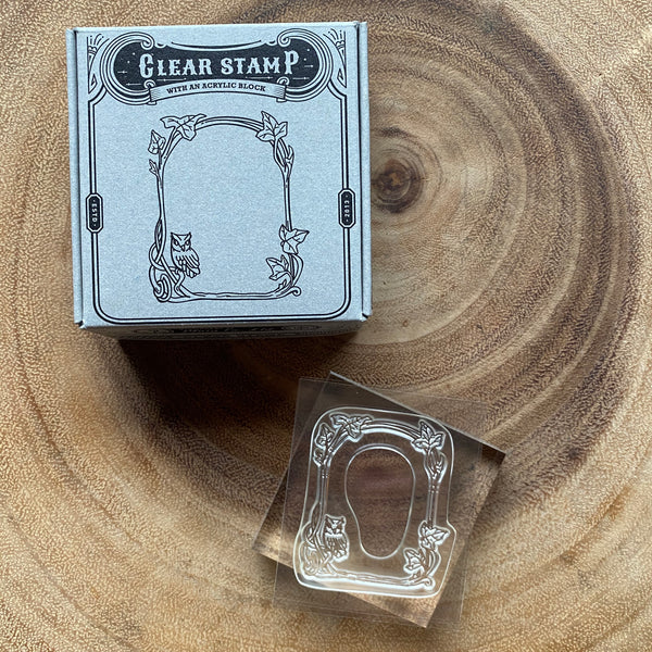 Plain Clear Stamp | 直物 透明印章
