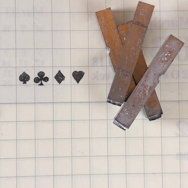 Ri Xing Type Foundry Letterpress Type, Symbol Series | 日星鑄字行鉛字, 記號花樣系列