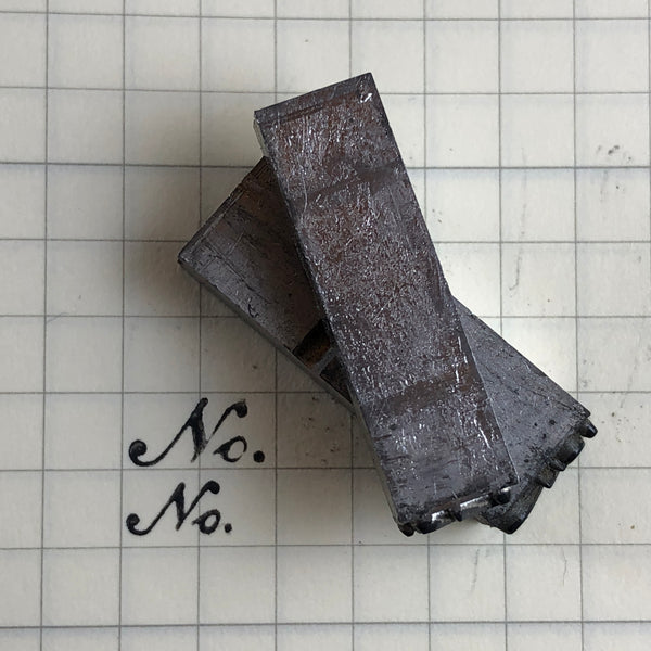 Ri Xing Type Foundry Letterpress Type, Symbol Series | 日星鑄字行鉛字, 記號花樣系列