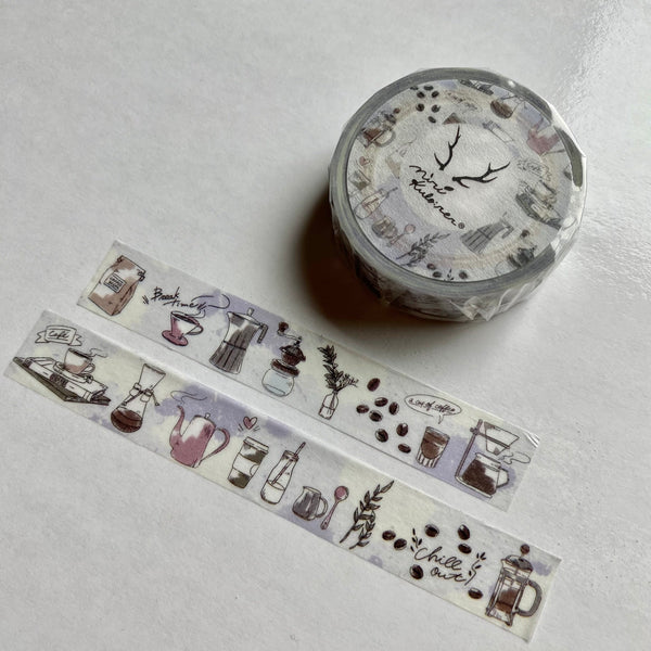 Round Top Washi Tape, Beverage | MiriKulo:rer 紙膠帶, 飲品