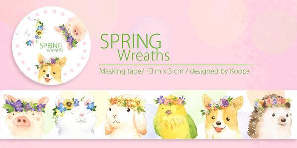 Ours Washi Tape - Spring Wreath