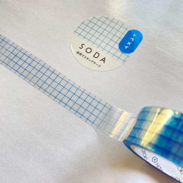 King Jim SODA Clear PET Tape, Basic | 錦宮 SODA透明PET膠帶