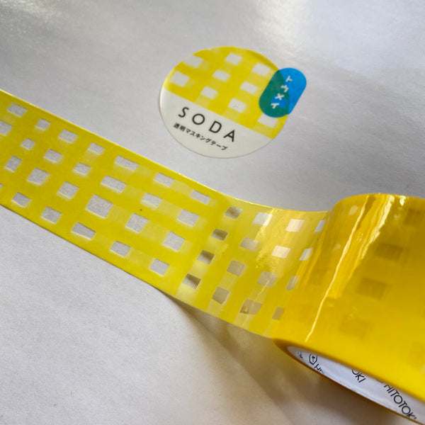 King Jim SODA Clear PET Tape, Basic | 錦宮 SODA透明PET膠帶